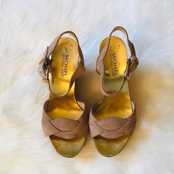 Michael Kors Wedge Sandals - Picture 2 of 5